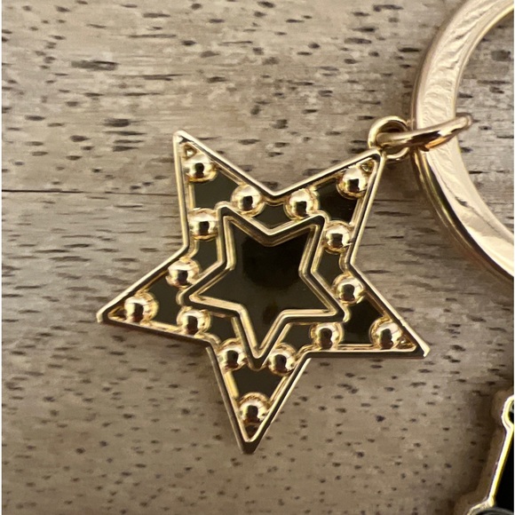 Coach Dreams Sunset Triple Charm Keychain or Bag Charm - Picture 6 of 7